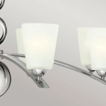 Żyrandol Zelda – 8 źródeł światła – Polerowany nikiel HK-ZELDA8-PN Elstead Lighting