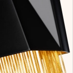 Kinkiet Zuma – 3 źródła światła – Satynowa czerń / Złoty HK-ZUMA-3W-SBG Elstead Lighting