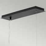 Lampa wisząca Zuma – 6 źródeł światła – Satynowa czerń / Złoty HK-ZUMA-ISLE-SBG Elstead Lighting