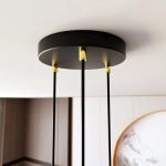 Lampa wisząca SELTER 3 PREMIUM GOLD 1332/3PREM EMIBIG Lighting