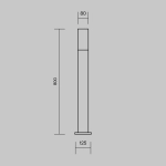 Lampa stojąca Landscape Lighting Willis O418FL-01GR1 Maytoni - zdjęcie dodatkowe 5