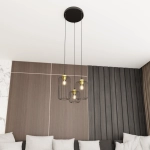 Lampa wisząca VANDER 3PREM BL GOLD 1364/3PREM EMIBIG Lighting