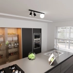 Lampa sufitowa BASTER 3 BLACK 1314/3 EMIBIG Lighting