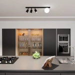 Lampa sufitowa BASTER 4 BLACK 1314/4 EMIBIG Lighting