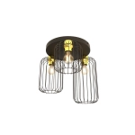 Lampa sufitowa BARN 3PREM BL GOLD 1366/3PREM EMIBIG Lighting - zdjęcie produktu
