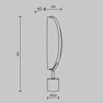 Lampa stołowa Breeze MOD281TL-L15BS3K Maytoni - zdjęcie dodatkowe 4