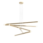 LAMPA WISZĄCA TUBO 10 ZŁOTY 1072M30 ALDEX - zdjęcie produktu