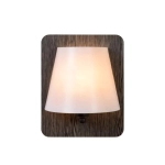 IDAHO Kinkiet E14 Grey wood 77281/01/36 Lucide - zdjęcie produktu