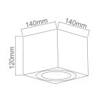 Oprawa natynkowa Lago Nero IP44 OR82173 Open Design Highlights - zdjęcie dodatkowe 1