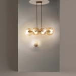 Lampa wisząca Pendant Lamp Aster MOD007PL-08G1 Maytoni - zdjęcie dodatkowe 7
