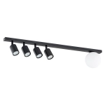 Lampa sufitowa BASTER 5 BLACK 1314/5 EMIBIG Lighting - zdjęcie produktu