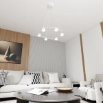 Lampa wisząca STARLIT 6 WHITE 1373/6 EMIBIG Lighting