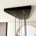 Lampa wisząca SELTER 6 GOLD 1332/6 EMIBIG Lighting