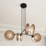 Lampa wisząca MOTIF 4 NATURAL 1328/4 EMIBIG Lighting - zdjęcie produktu