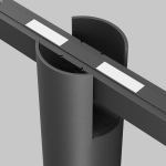 Lampa szynowa Alfa Exility 2700-6000K 7W 50° Dim Smart TR122-4-7W-DS-B Maytoni - zdjęcie dodatkowe 2