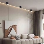 Kendal Oprawa natynkowa 1 x GX53 czarna LP-6331/1SM R1 BK movable LIGHT PRESTIGE