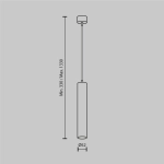 Lampa wisząca FOCUS LED P072PL-L12W3K-1 Maytoni - zdjęcie dodatkowe 4