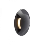 kinkiecik.pl KICK III wpuszczana czarna 230V LED 3W IP54 3000K R12621 Rendl light studio