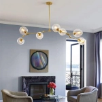 kinkiecik.pl Lampa sufitowa Abigali MD2003-9PCS-JG Dawson