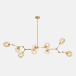 kinkiecik.pl Lampa sufitowa Abigali MD2003-9PCS-JG Dawson