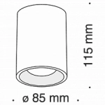 Plafon Alfa C012CL-01W Maytoni - zdjęcie dodatkowe 2
