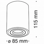 Plafon Alfa C016CL-01B Maytoni - zdjęcie dodatkowe 2