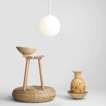 Lampa wisząca BOSSO BIAŁY 1087G ALDEX - zdjęcie dodatkowe 1