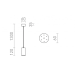kinkiecik.pl BELENOS wisząca biała 230V LED GU10 9W R13365 Rendl light studio