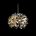 kinkiecik.pl CONFETTI wisząca chromowana folia 230V E27 28W R13285 Rendl light studio