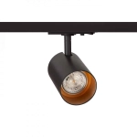 kinkiecik.pl CONNOR do szyny 1-faz czarna/złota 230V LED GU10 10W R13498 Rendl light studio