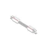 Łącznik elastyczny czarny CTLS POWER FLEX CONNECTOR BLACK 8700 Nowodvorski - zdjęcie dodatkowe 1