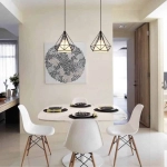 kinkiecik.pl Lampa wisząca Diament Abigali Diamond I ABIGALI-CHNR-E27