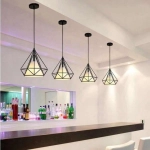 kinkiecik.pl Lampa wisząca Diament Abigali Diamond I ABIGALI-CHNR-E27