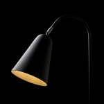 kinkiecik.pl GARBO stołowa czarna chrom 230V E27 28W R12675 Rendl light studio