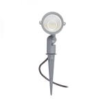 kinkiecik.pl GARY LED na klinie szara 230V LED 10W 45° IP65 3000K R10527 Rendl light studio