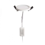 kinkiecik.pl HUE R 9 wpuszczana biała 230V LED 6W 3000K R12760 Rendl light studio