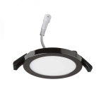 kinkiecik.pl HUE R 9 wpuszczana czarny chrom 230V LED 6W 3000K R12761 Rendl light studio