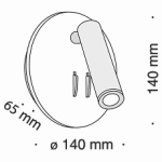 Kinkiet Ios 176 C176-WL-01-6W-W Maytoni - zdjęcie dodatkowe 1