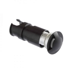 KICK III wpuszczana czarna 230V LED 3W IP54 3000K R12621 Rendl light studio