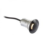 KICK III wpuszczana czarna 230V LED 3W IP54 3000K R12621 Rendl light studio