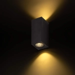 kinkiecik.pl KUBI II antracyt 230V LED 2x3W 56° IP54 3000K R12028 Rendl light studio