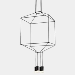 kinkiecik.pl Lampa wisząca LINEA-4 czarna 45 cm ST-5961-4 Step into design