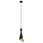 Lampa wisząca Malia PND-85949-1 BK+GD Italux - zdjęcie produktu