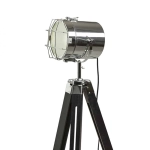 kinkiecik.pl NAUTIC podłogowa czarna chrom 230V E27 20W R13394 Rendl light studio