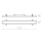 kinkiecik.pl PESANTE 90 wpuszczana biała 230V LED 40W 3000K R12722 Rendl light studio