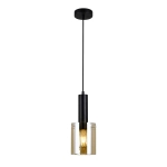 kinkiecik Lampa wisząca Sardo PND-5581-1-BK+AMB ITALUX