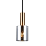 kinkiecik Lampa wisząca Sardo PND-5581-1-BRO+SG ITALUX