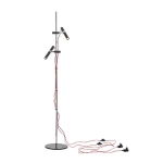 kinkiecik.pl VIPER FL czarna chrom 230V LED 2x3W 60° 3000K R12463 Rendl light studio