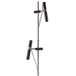 kinkiecik.pl VIPER FL czarna chrom 230V LED 2x3W 60° 3000K R12463 Rendl light studio