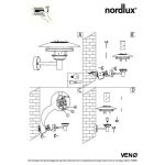 kinkiecik.pl Kinkiet zewnętrzny Venø DFTP Nordlux - miedziany 10600625